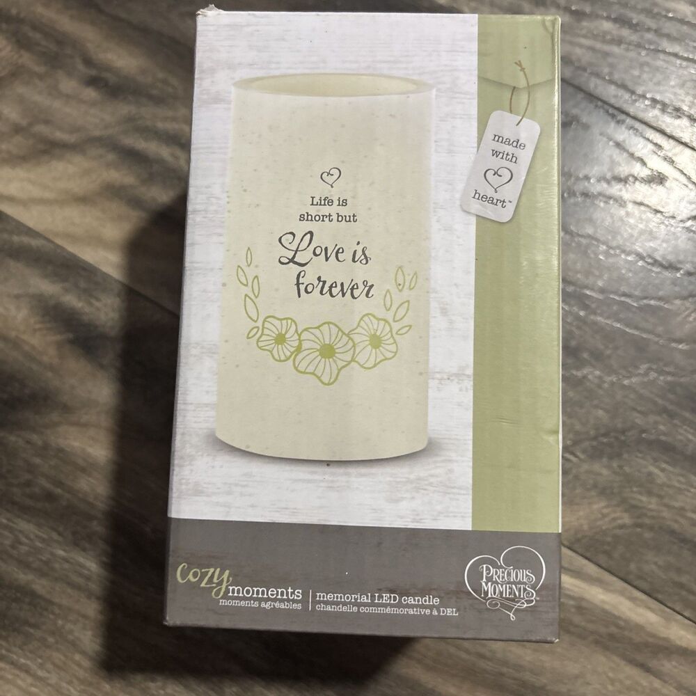 Precious Moments Every Moment Spent with You Flameless LED Candle 191490 New